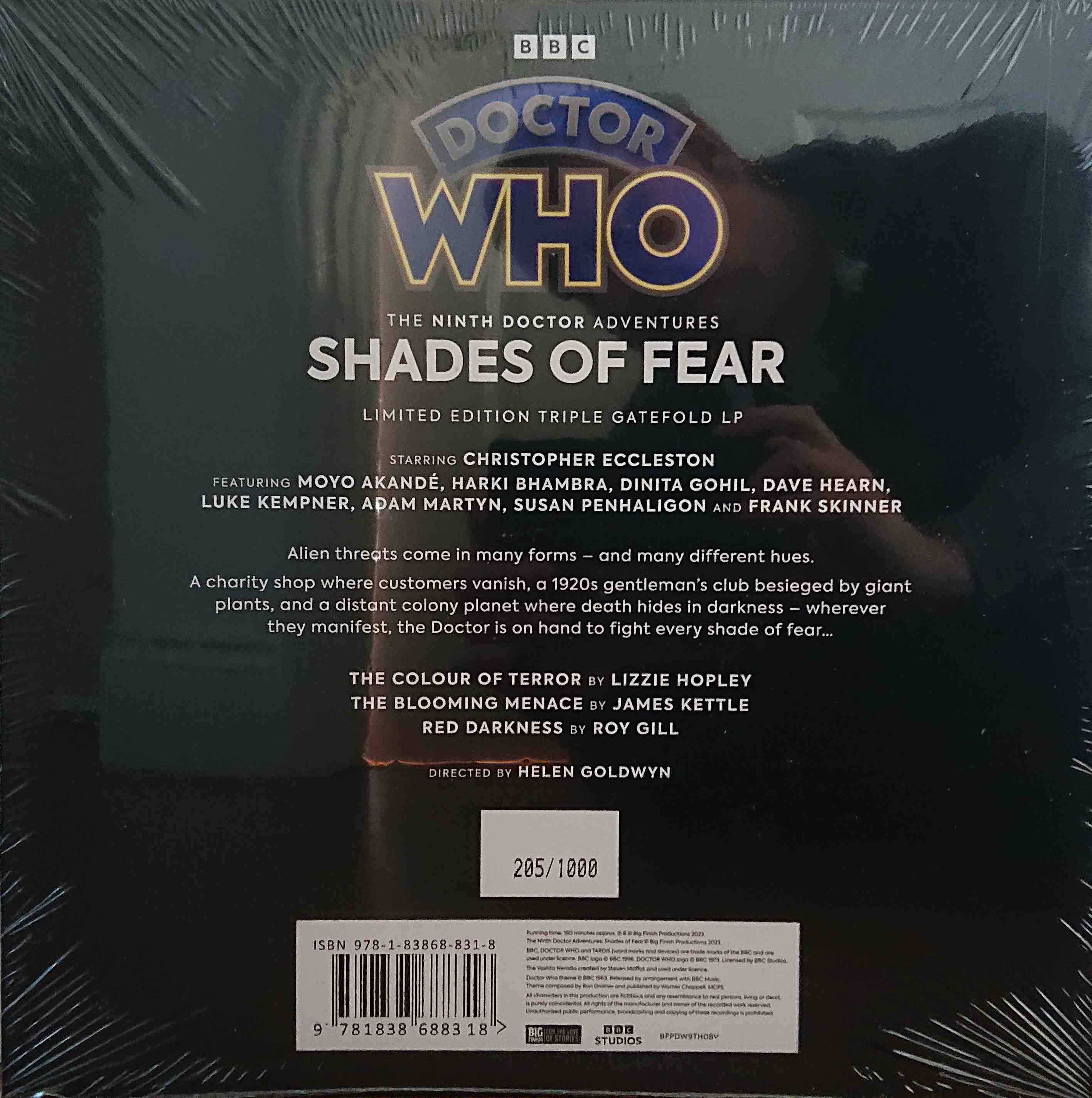 Picture of BFPDW9TH08V Doctor Who - The Ninth Doctor Adventures 2.4: Shades of fear by artist Lizzie Hopley / James Kettle / Roy Gill from the BBC records and Tapes library